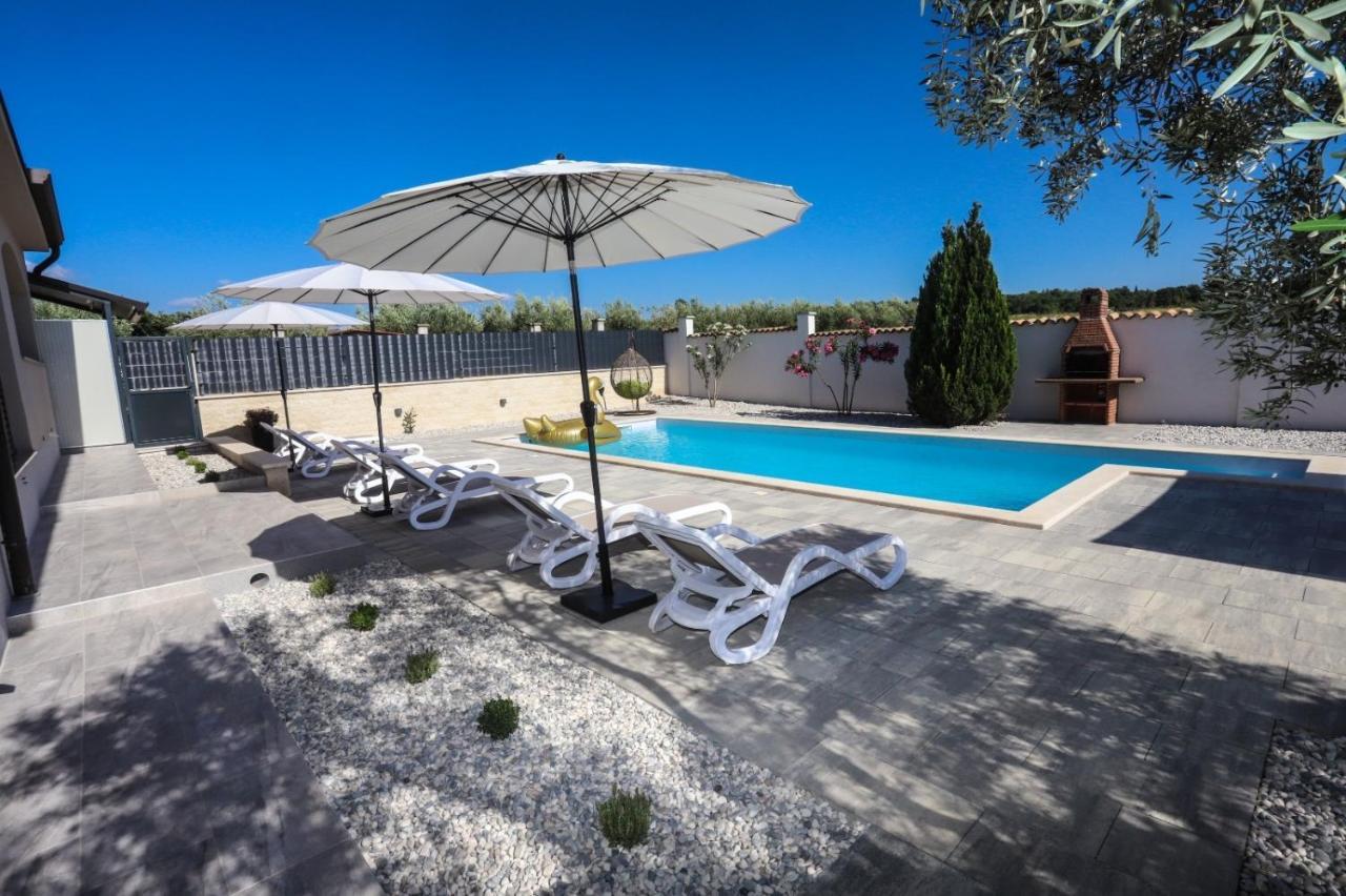 Apartment Nina With Private Pool Nova Vas  외부 사진